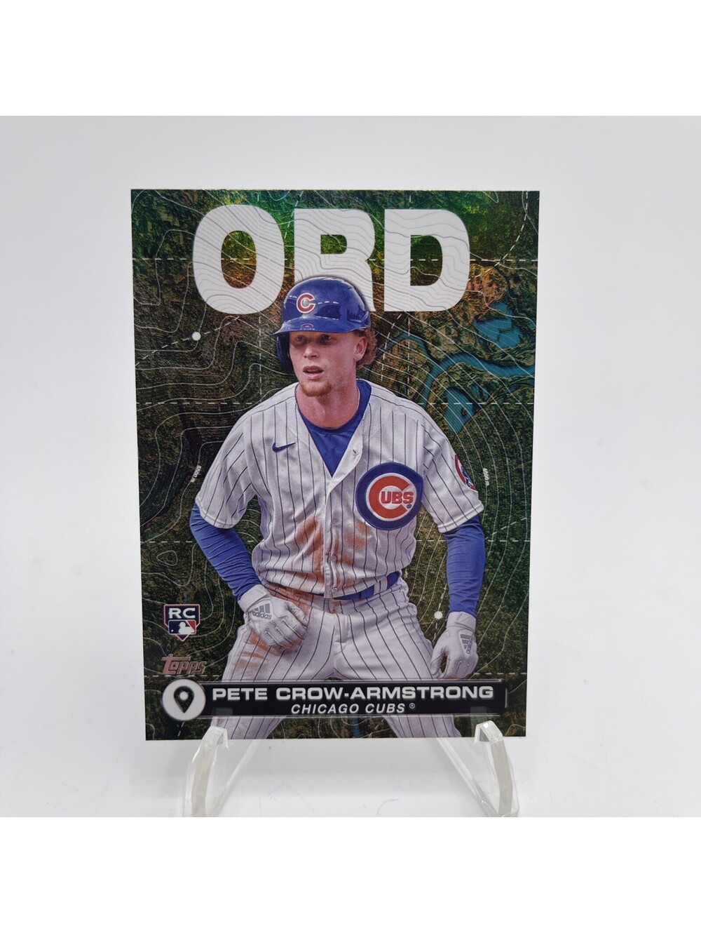 2024 Topps Pete Crow-Armstrong City Connect ORD RC Refractor Insert #CTC-19 Cubs